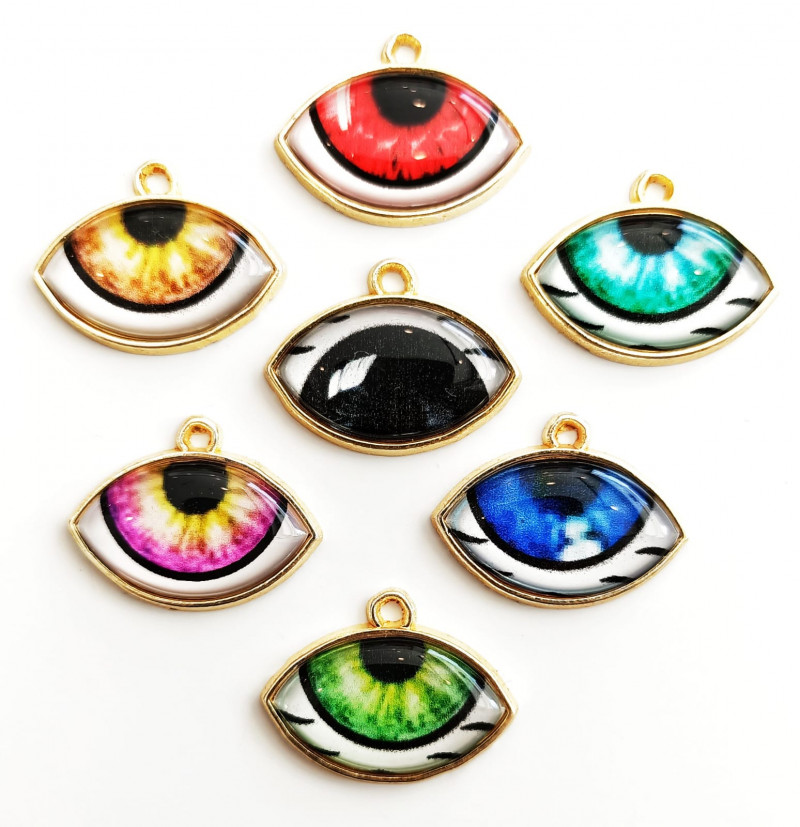 Göz Figür Kolye Ucu