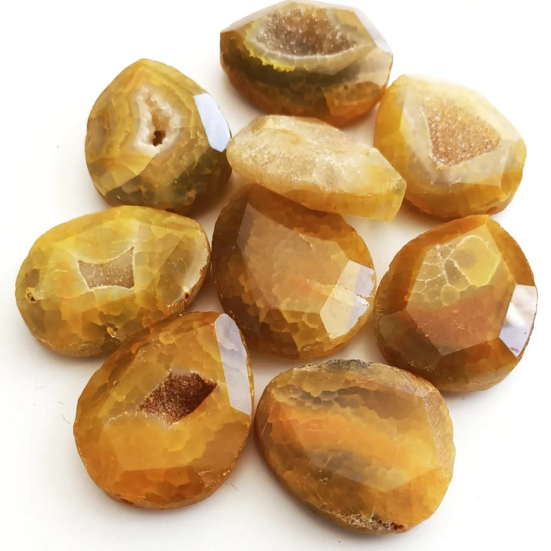 Tekli SİTRİN Doğal Taş Takı Aparatı