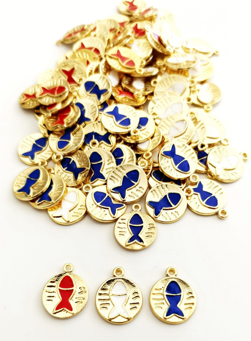 Altın Kaplama Mineli Takı Ucu