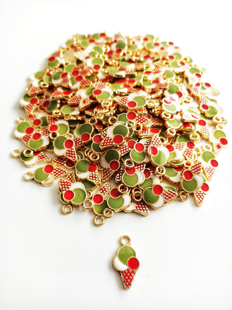 Gold Mineli Dondurma Takı Ucu