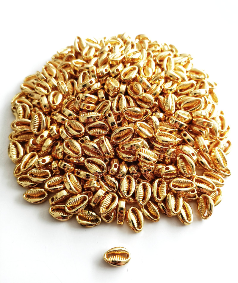 Gold Mini Midye Takı Ucu