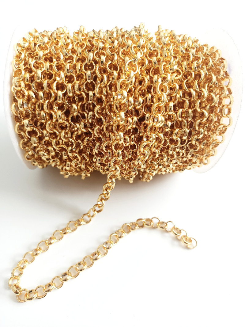 Gold Kaplama Halka Zincir